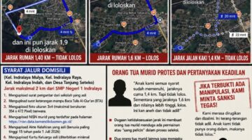 Diduga Ada Kejanggalan SPMB SMP Negeri 1 Indralaya, Orang Tua Murid Pertanyakan Sistem Seleksi Jalur Domisili