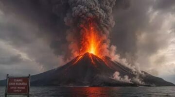 Erupsi Anak Krakatau Berlangsung Intens, PVMBG Pastikan Tidak Ada Potensi Tsunami